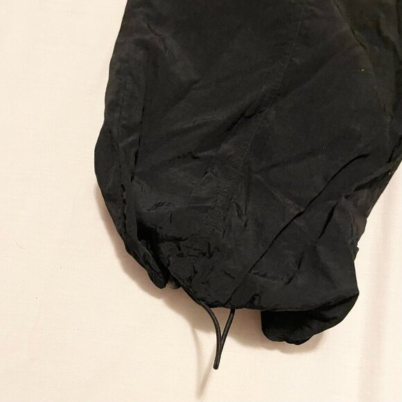 Bluenotes Denim Parachute Pants Black Nylon Womens Size Small - Picture 15 of 16